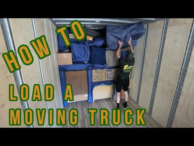 How to Properly & Professionally Load a Truck or Trailer for Moving - Tips From Professional Movers