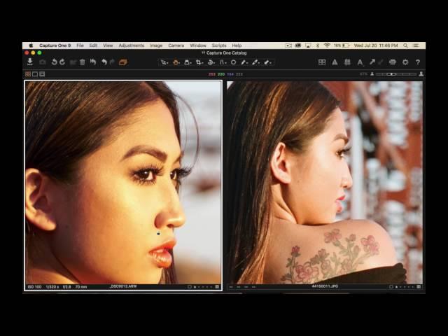 Mamiya C330 vs. SONY A7R II - Film vs. Digital with Guam model Shari 4K
