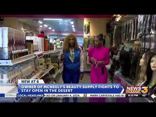 A shortage of beauty supplies in the Coachella Valley that cater to textured hair might get a ...