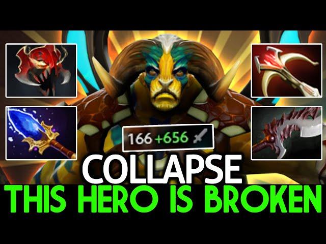 COLLAPSE [Elder Titan] This Hero is Broken Just 3 Hit K.O Dota 2