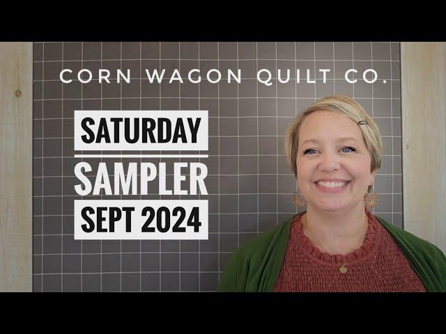 Saturday Sampler 2024 - September Tutorial