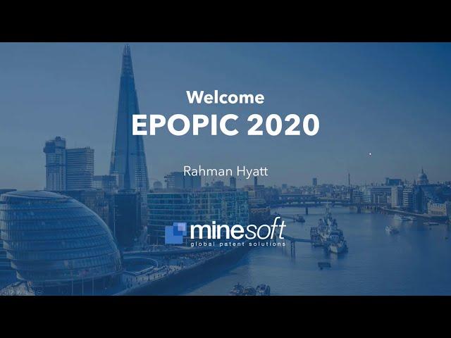 EPOPIC 2020 - Minesoft workshop