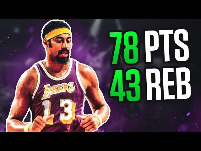 10 Craziest Stat Lines of Wilt Chamberlain's Career