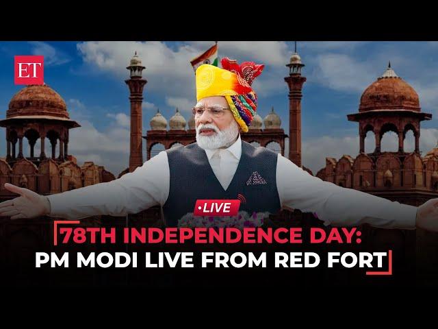 78th Independence Day: PM Modi LIVE from the Red Fort