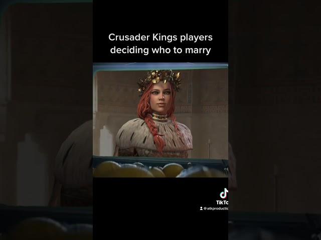 Crusader Kings marriages be like - Crusader Kings #shorts #ck3