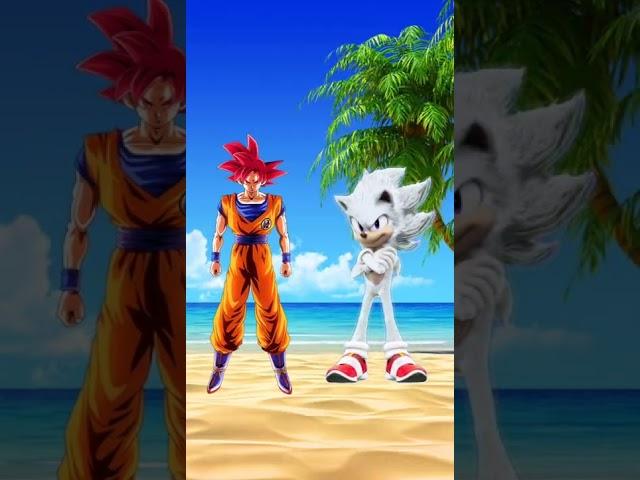 who is strongest [goku vs sonic]