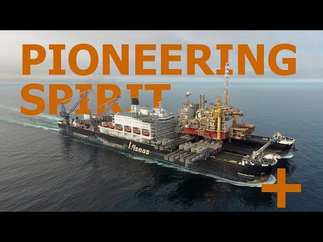 Pioneering Spirit first heavy lift HD