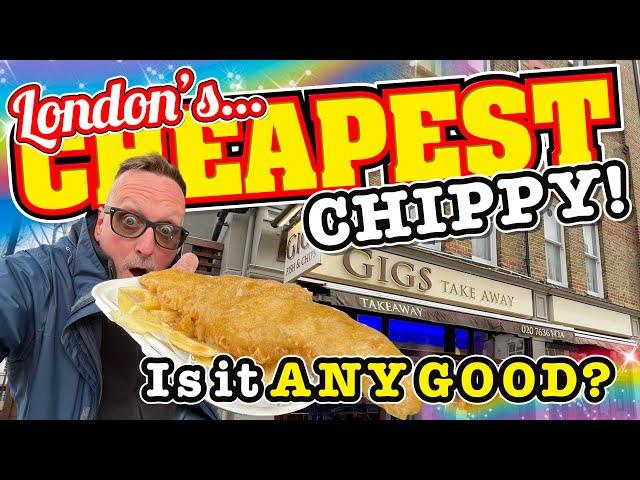 The CHEAPEST FISH AND CHIPS in Central LONDON! But Are They ANY GOOD?