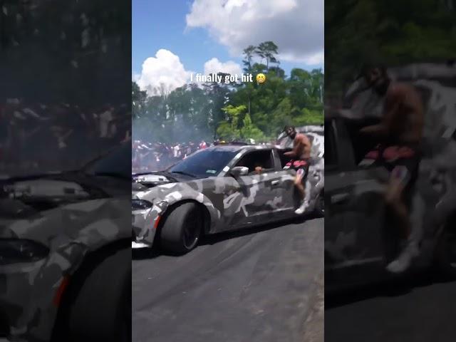 WIDE BODY HELLCAT DRIFTS TOO WIDE