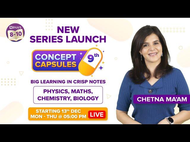 Launching Concept Capsules (Term-2 Exam Prep) - Learning in Short Notes on 13th Dec, Mon-Thurs @5PM