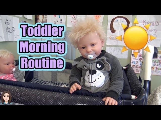 Reborn Toddler Twins Morning Routine | Kelli Maple