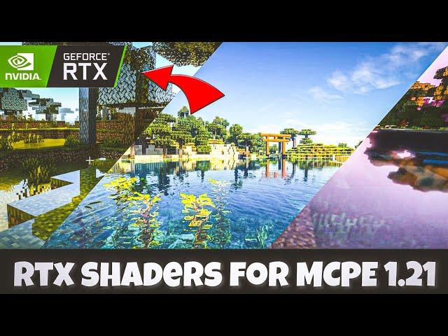  Best RTX Epic Shaders For Minecraft PE 1.21 in (2024) #shadersmcpe  #mcpe