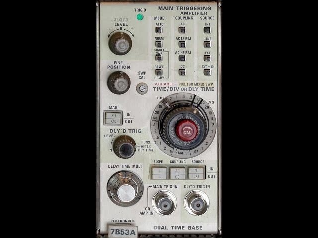 Tektronix 7B53A Dual Time Base Repair