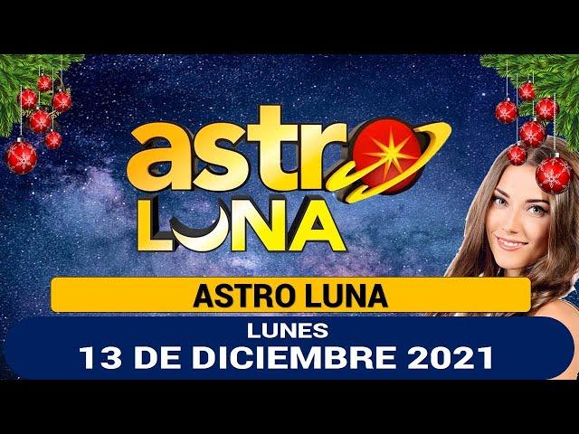 Resultado de ASTRO LUNA del lunes 13 de diciembre de 2021 | SUPER ASTRO 