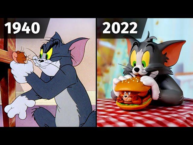 Evolution of Tom and Jerry (1940-2022)