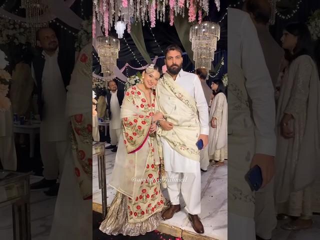 Zara Noor Asad Siddiqui#zaranoorabbas#wedding #sabaibrahim #pakistan #lilysister #viralshorts
