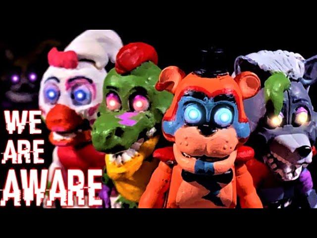 ️ FNAF Song: "We Are Aware" by Dolvondo ft. CG5 (Security Breach LEGO | Stop Motion Animation) ️