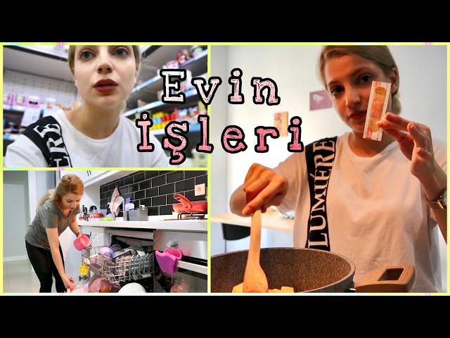 EVİME İLK MİSAFİRİM GELDİ! YEMEK + EV İŞİ |BÜŞRA PEKTAŞ