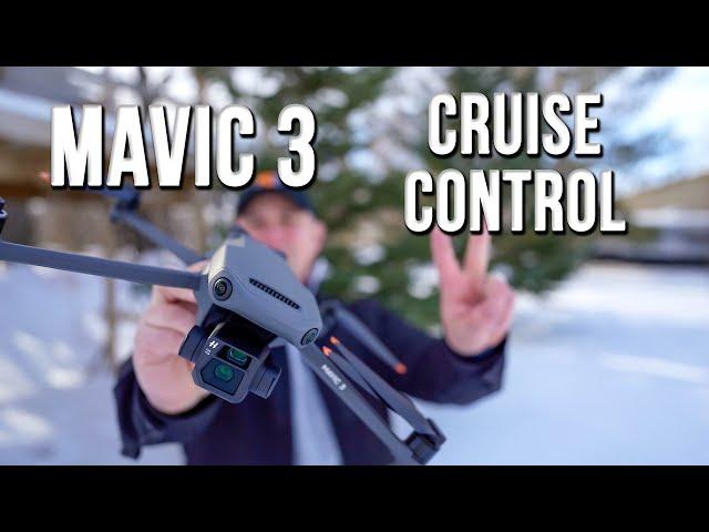 Mavic 3 Cruise Control - Doing This Can Mess it Up!