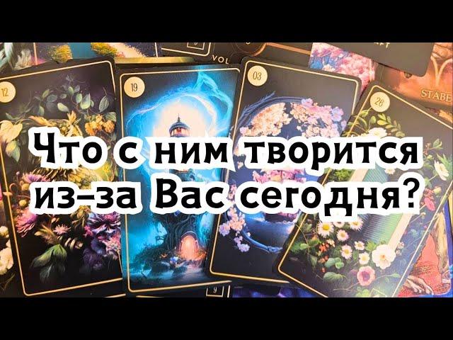 Что с ним творится из-за Вас сегодня?