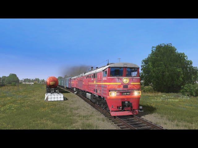 Trainz 2022 маршрут Затерянное Полесье БЧ