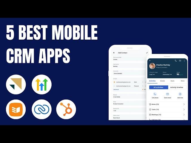 5 Best Best Mobile CRM Apps 2024 (Ranked by Categories & Best Use Cases)