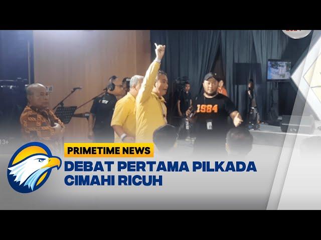 Ricuh Debat Pertama Calon Wali Kota Cimahi - [Primetime News]