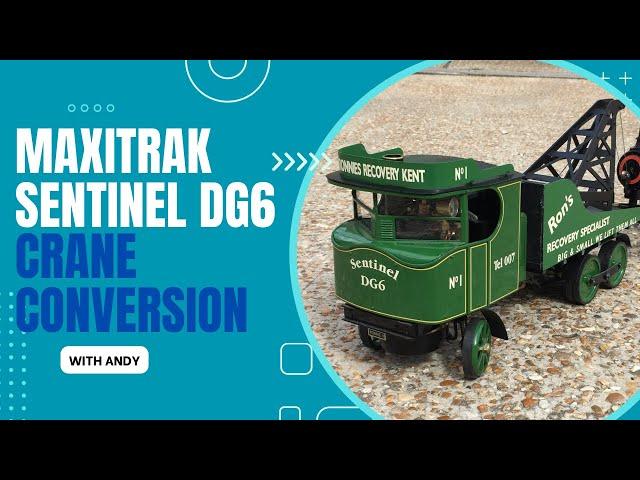 Maxitrak 3/4" DG6 Sentinel - Crane Conversion