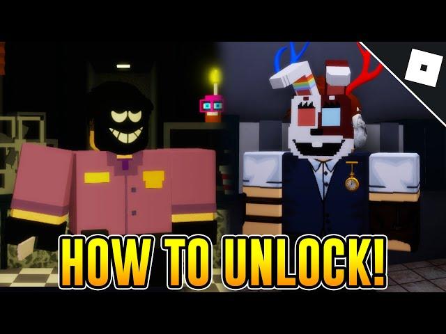 How to get the "MIDNIGHT MOTORIST" AND "MYSTERIOUS MASK" BADGES in FAZBEAR'S REVAMP P1 | Roblox