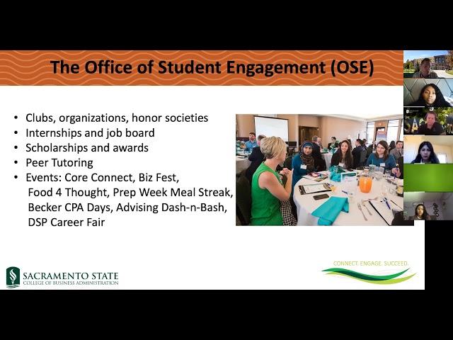 Sac State Office of Student Engagement Summer 2020 Orientation (First Year Students)