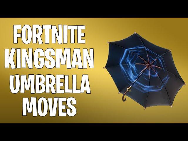 FORTNITE | KINGSMAN MELEE MOVES | DEMONSTRATION