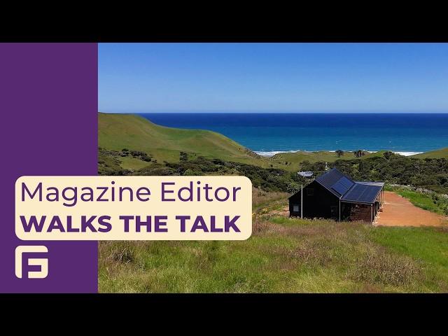 Going off-grid in Raglan, NZ - The Magazine Editor Who Walked the Talk | GridFree