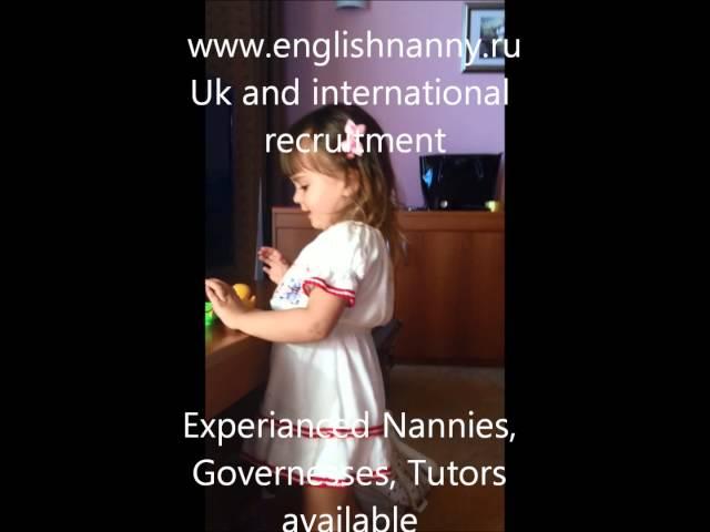 Английская няня делает из русского ребенка билингва. English Nanny