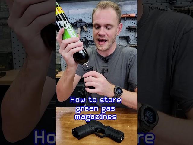 How to Properly Store Green Gas Magazines