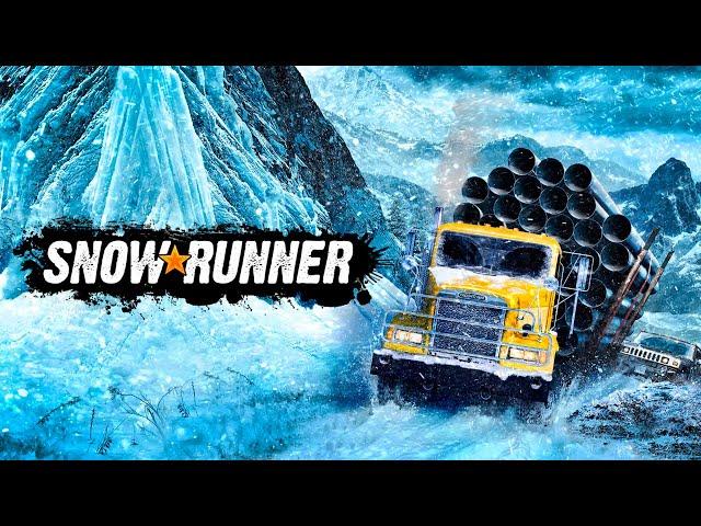 Впервые в SnowRunner - Стрим #1