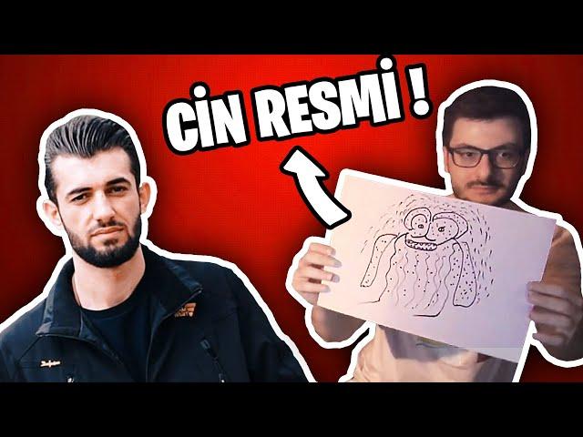 HÜDDAM HOCASINA CİN RESMİ ÇİZDİRDİK! - w/ MEHMET KARAKOÇ