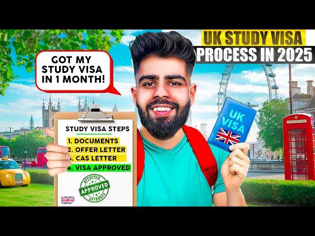 UK STUDY VISA Process for JANUARY 2025| How to apply for UK Student Visa - Step by Step Guide 2025