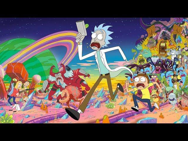 RICK & MORTY ON ACID (Trippy Video)