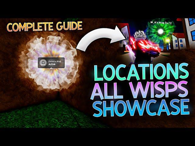 Verse Piece | COMPLETE WISPS GUIDE (How To Get/Locations/Showcase) #versepiece