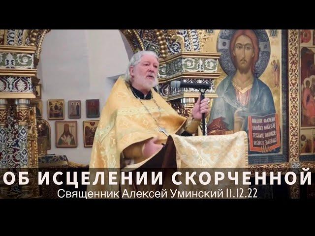 О скорченности и стремлении ввысь — прот. Алексей Уминский, проповедь 11.12.22