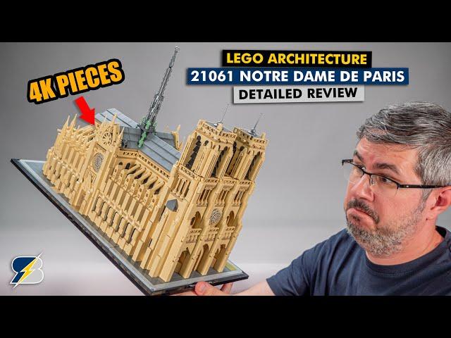 LEGO Architecture 21061 Notre-Dame de Paris detailed building review