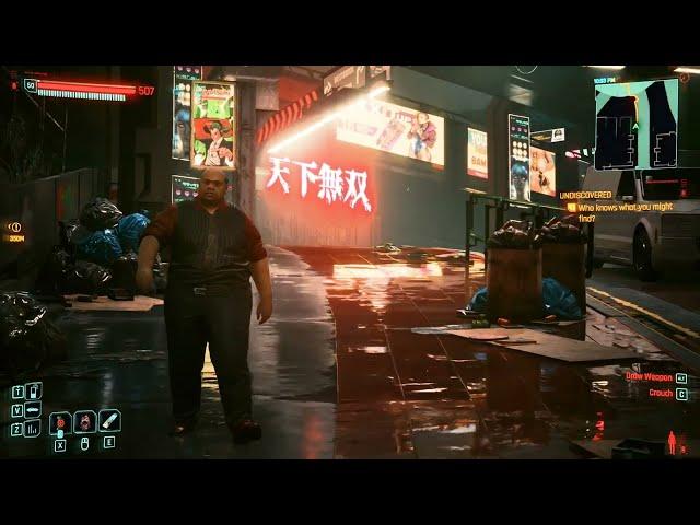 Cyberpunk 2077 | Walking in the Night City