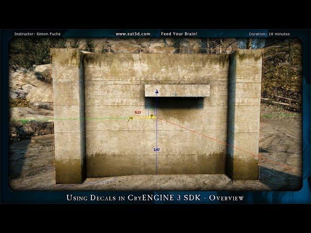 Using Decals in CryEngine 3 SDK - Overview