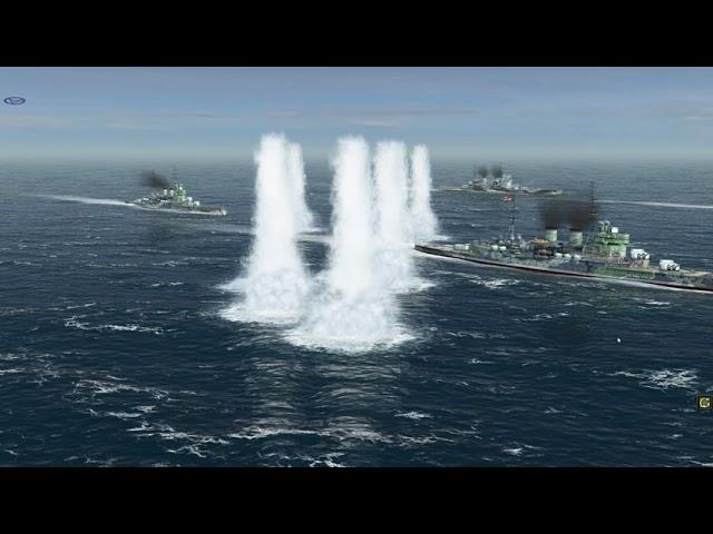 Ten British Battleships Vs Ten German Battleships On Atlantic Fleet