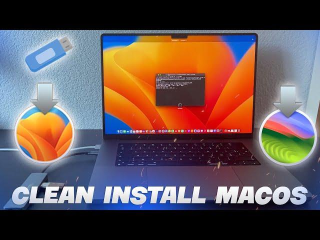 How to Clean Install macOS Sequoia with a bootable USB installer - Boost your MacBook's Performance