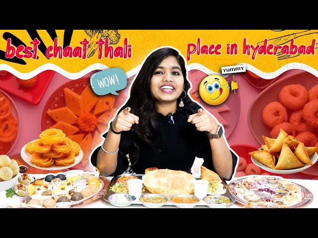 Sumadhura Foods At Madhapur | Special Chat Thali | Hybiz tv