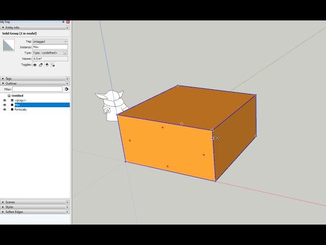 Selection Cycling of overlapping objects in SketchUp