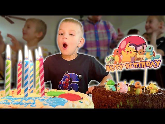 6 Year Old Bought His Own Birthday Presents! Canyon's Birthday Special!