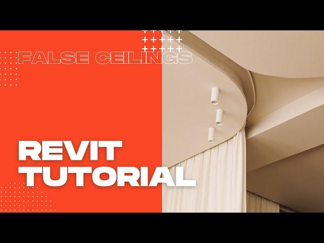 False Ceilings in Revit