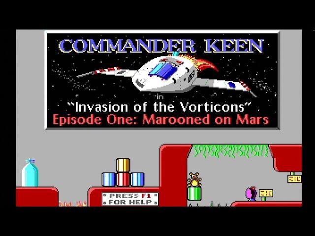 Game Play: Commander Keen: Marooned on Mars (1990)